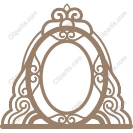 Elegant Vintage-Inspired Ornate Frame