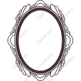 Elegant Oval Frame