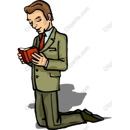 Kneeling Scholar