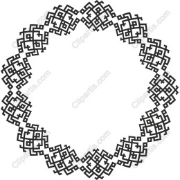 Intricate Geometric Border