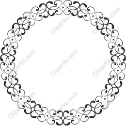 Elegant Circular Border