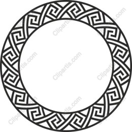 Elegant Greek Key Border