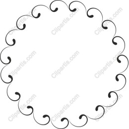 Decorative Circular Frame