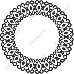 Elegant Black Decorative Frame