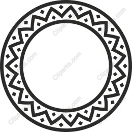 Geometric Pattern Frame