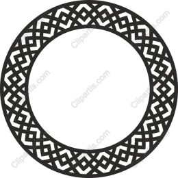 Celtic Knot Circular Frame