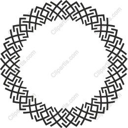 Elegant Circular Knot Pattern