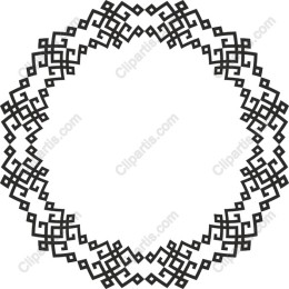 Elegant Geometric Border