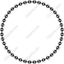 Geometric Circular Triangle