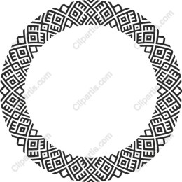 Geometric Circle Border