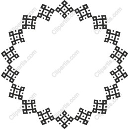 Geometric Pattern Frame