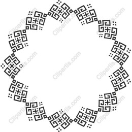Elegant Geometric Frame