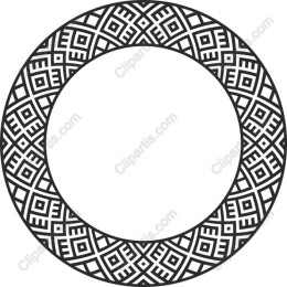 Geometric Elegance Border