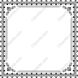 Elegant Ornamental Border
