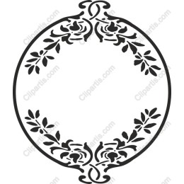 Ornate Floral Frame