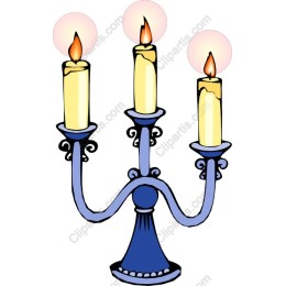 Elegant Three-Candle Candelabrum