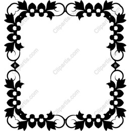 Elegant Floral Frame