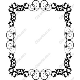 Vintage Ornate Frame