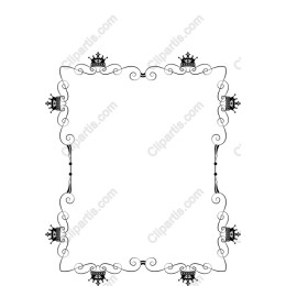 Elegant Crown Frame in and