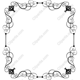 Elegant Black and White Frame