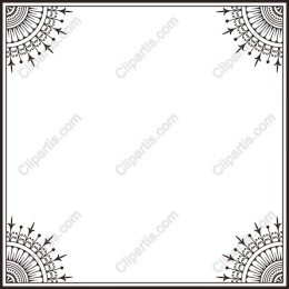 Elegant Mandala Frame