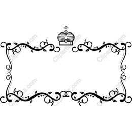 Ornate Crown Frame