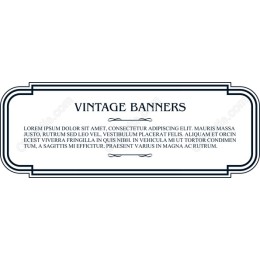 Vintage Banners