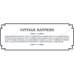 Vintage Banners Collection