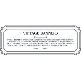 Vintage Banners