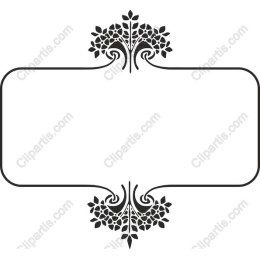 Elegant Floral Frame