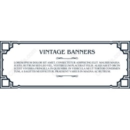 Vintage Banners