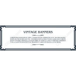 Vintage Banners