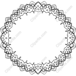Elegant Lace Frame