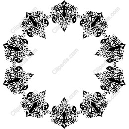 Elegant Ornamental Circular