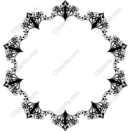 Elegant Floral Decorative Frame