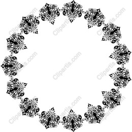 Elegant Circular Ornament