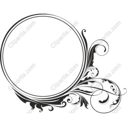 Elegant Floral Decorative Frame