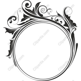 Elegant Floral Frame