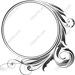 Ornate Floral Frame