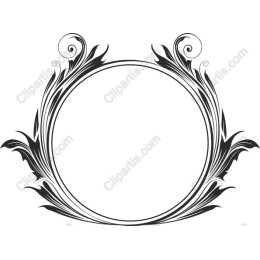 Elegant Floral Frame
