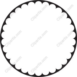 Scalloped Circle