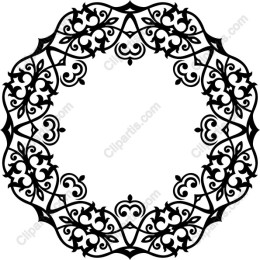 Ornate Floral Border