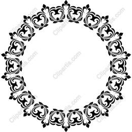 Elegant Circular Floral