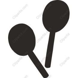Classic Black Maracas