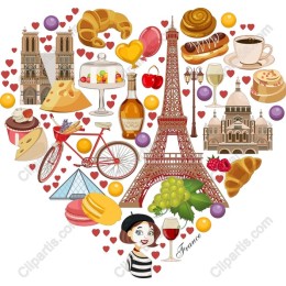 Heart-Shaped French Culture