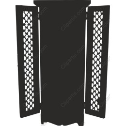 Elegant Folding Screen