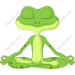 Meditative Frog