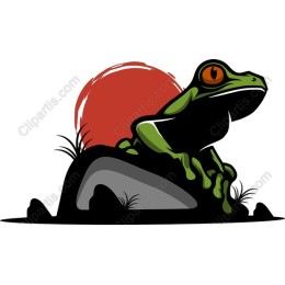 Sunset Frog