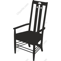 Vintage High-Back Chair