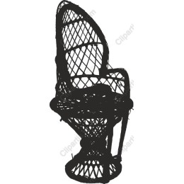 Vintage Wicker Chair